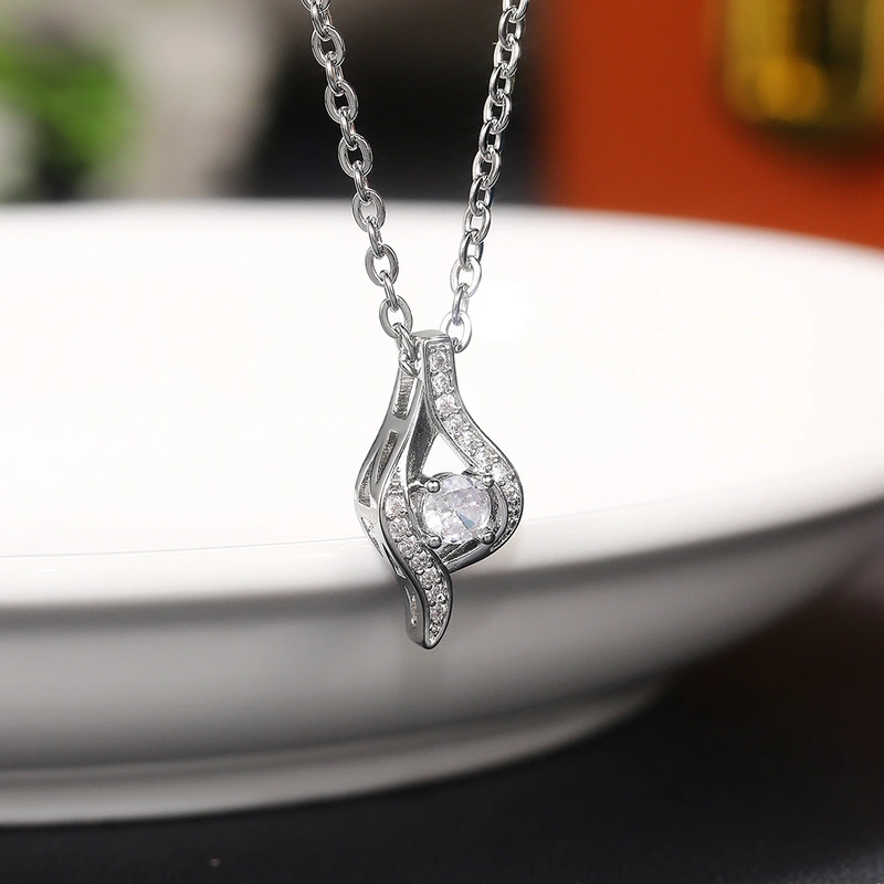 2022 Summer New Arrival Necklace Heart You High-end Necklace Women's Fashion Multi-color Pendant Necklace