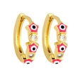 Clearance retro trend star-shaped devil's eye earrings color oil drop earrings versatile design earrings female era125