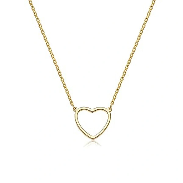 Fashionable and simple minimalist love necklace for daily wear, sweet necklace, hot selling versatile style