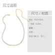 European and American hip-hop colored zircon a row of necklaces style versatile accessories colored diamond tennis chain clavicle chain nkb461