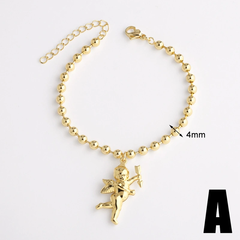 Jewelry new full zircon cherry pendant bracelet gold-plated butterfly hand jewelry bracelet brj17 bracelet