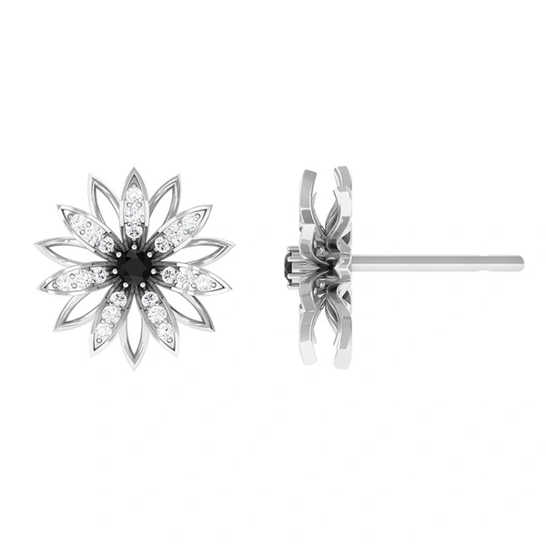   Sweet little daisy earrings for women, flower and floral pastoral accessories, forest-style daily matching earrings