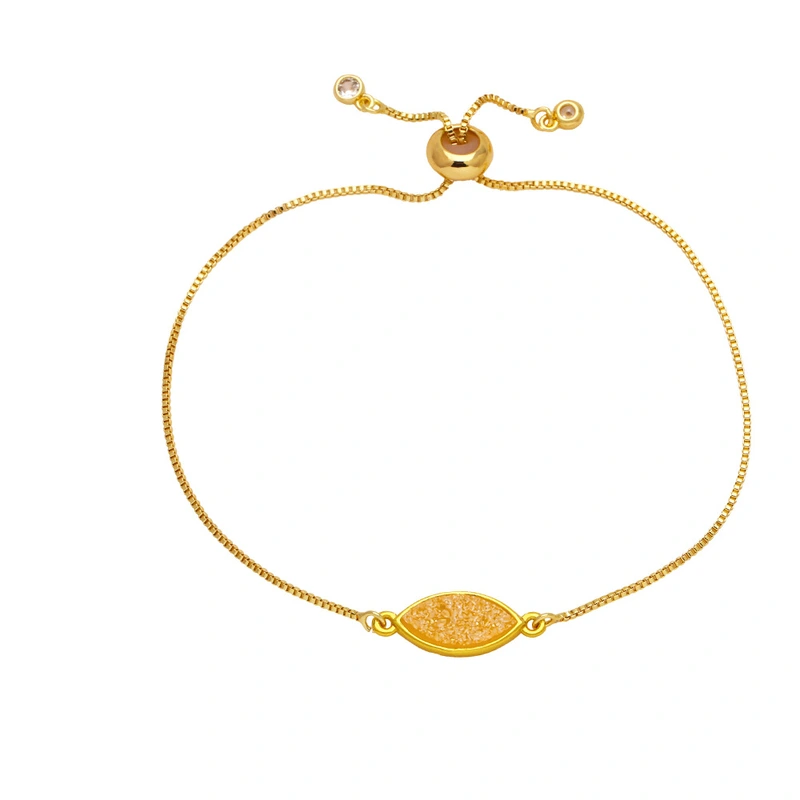 Hot selling bracelet style niche design high-end gold-plated hand jewelry bracelet female brc61