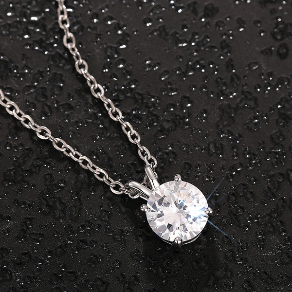   Hot selling versatile elegant necklace for women V-shaped connection O-shaped necklace daily round geometric style