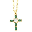 Clearance jewelry European and American temperament cross necklace light luxury simple versatile clavicle chain nky99