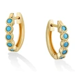 Hot selling new style ear clips, fashionable and simple round earrings, fashionable Bohemian style temperament earrings