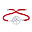Source Korean fashion personality small red string tree of life zircon bracelet simple small bracelet bra67
