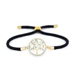 Source Korean fashion personality small red string tree of life zircon bracelet simple small bracelet bra67