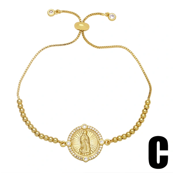 European and American bracelet women's trendy niche light luxury zircon 8-shaped splicing bracelet temperament simple accessories brf49