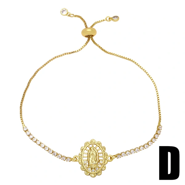 European and American bracelet women's trendy niche light luxury zircon 8-shaped splicing bracelet temperament simple accessories brf49