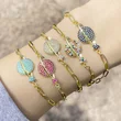 Clearance Planet Bracelet Women European and American Light Luxury High-end Hand Jewelry Style Niche Design Jewelry Wholesale brf77