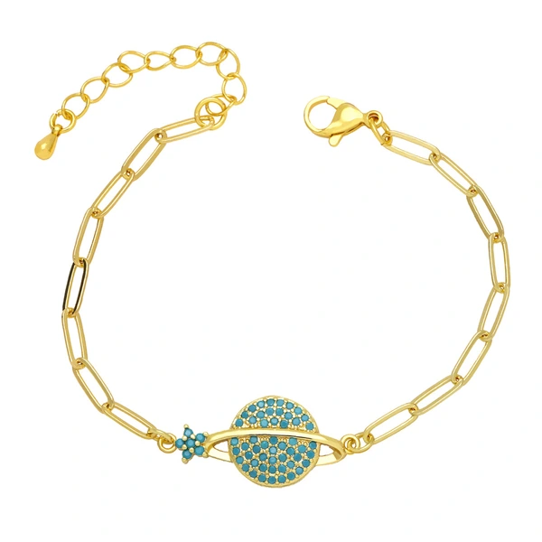 Clearance Planet Bracelet Women European and American Light Luxury High-end Hand Jewelry Style Niche Design Jewelry Wholesale brf77
