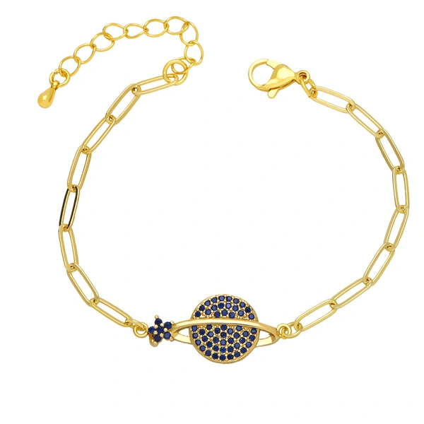 Clearance Planet Bracelet Women European and American Light Luxury High-end Hand Jewelry Style Niche Design Jewelry Wholesale brf77