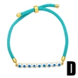 Clearance European and American devil eye bracelet bohemian style oil drop eye bracelet adjustable brf83