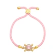Clearance girlfriend bracelet female student cute Internet celebrity turtle bracelet European and American hand-woven color bracelet brg12