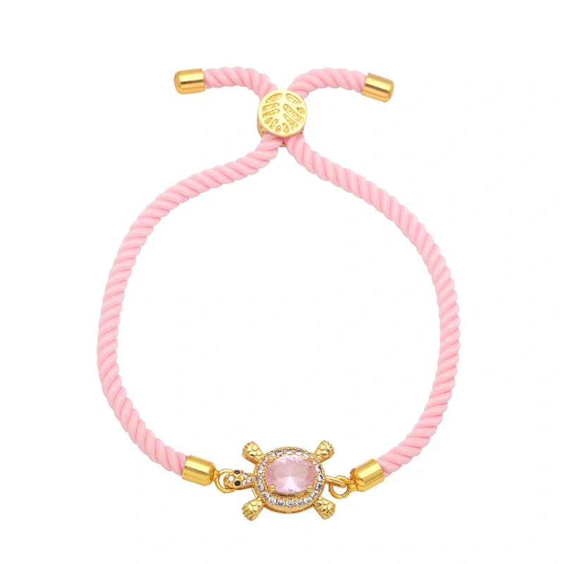 Clearance girlfriend bracelet female student cute Internet celebrity turtle bracelet European and American hand-woven color bracelet brg12