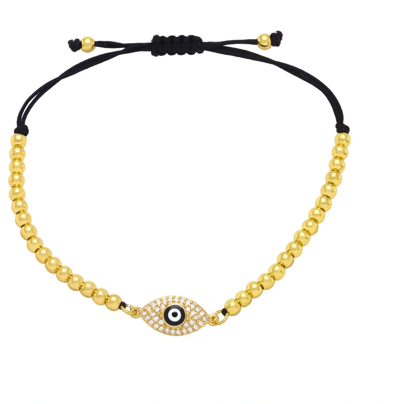 Hot selling jewelry full of zircon pearl bee insect pendant bracelet hand jewelry brm89 bracelet