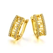 European and American style women's hollow earrings, simple high-end new-style earrings, high-end elegance, versatile earrings