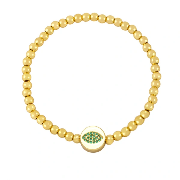 Clearance hot selling jewelry fashion bracelet small gold bead bean bracelet niche cool style bracelet female brh33