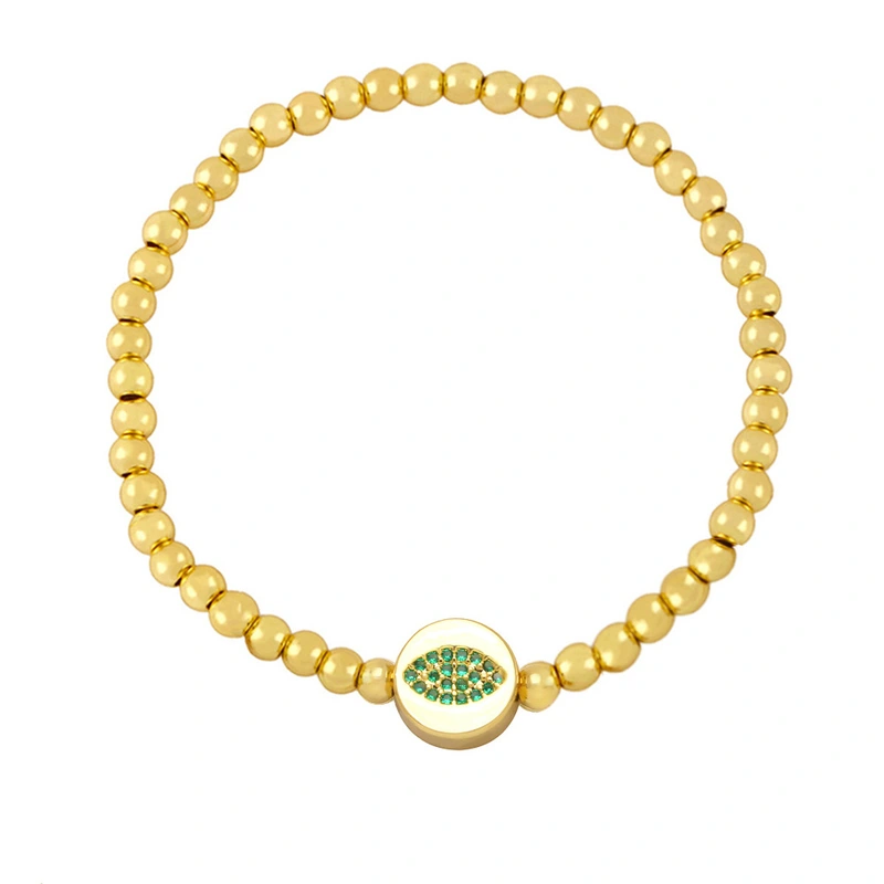 Clearance hot selling jewelry fashion bracelet small gold bead bean bracelet niche cool style bracelet female brh33