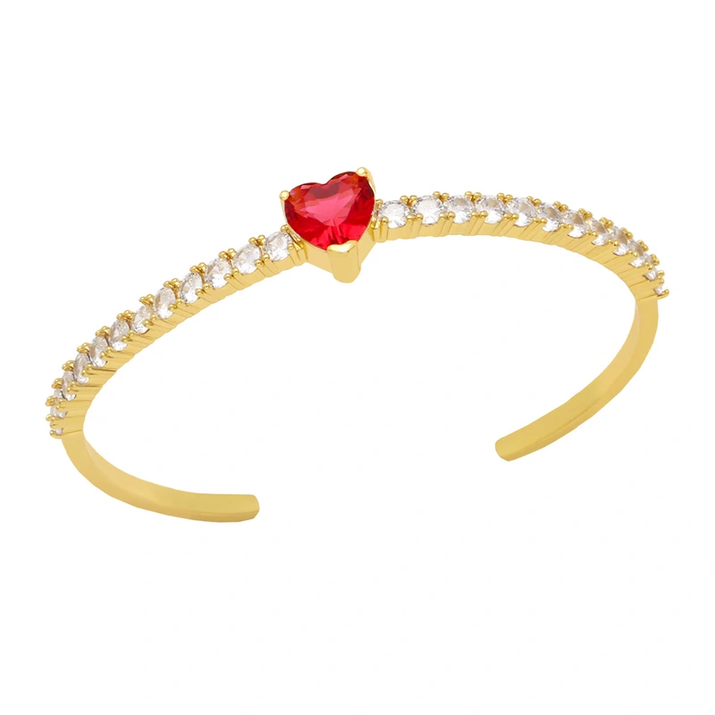 European and American hand jewelry personality exaggerated devil eye bracelet female diamond dripping eye open bracelet brg99