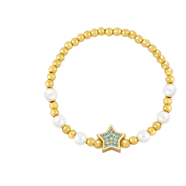 Clearance Freshwater Pearl Elastic Handmade Bracelet Hot Selling Bracelet Personalized Bracelet Wholesale brg44