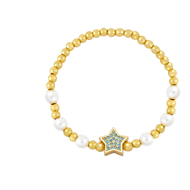 Clearance Freshwater Pearl Elastic Handmade Bracelet Hot Selling Bracelet Personalized Bracelet Wholesale brg44