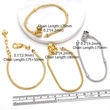 AS jewelry bracelet European and American hot selling love bracelet gold-plated zircon bracelet chain brf37