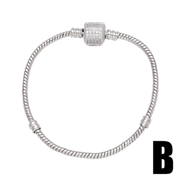 AS jewelry bracelet European and American hot selling love bracelet gold-plated zircon bracelet chain brf37