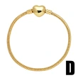 AS jewelry bracelet European and American hot selling love bracelet gold-plated zircon bracelet chain brf37