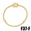 AS jewelry bracelet European and American hot selling love bracelet gold-plated zircon bracelet chain brf37