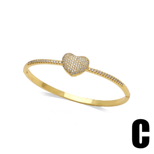 AS jewelry pearl bracelet female high-end gold-plated zircon butterfly love bracelet brf57