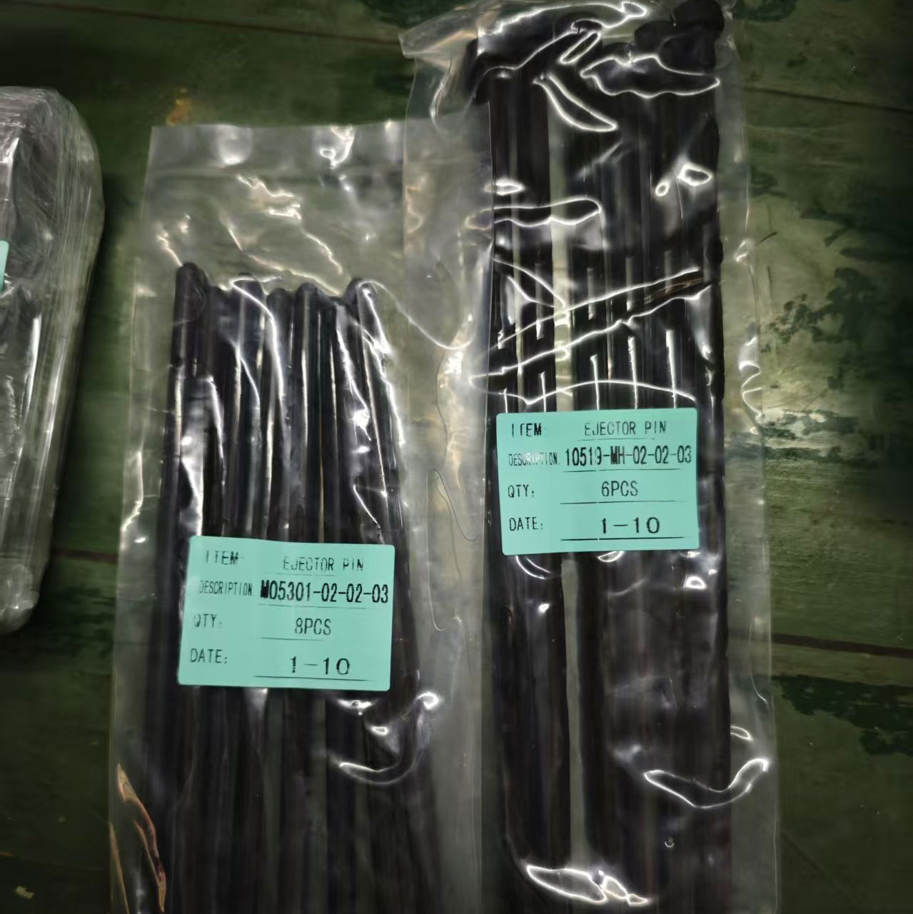 ejector pins,  core pins mold components supplier