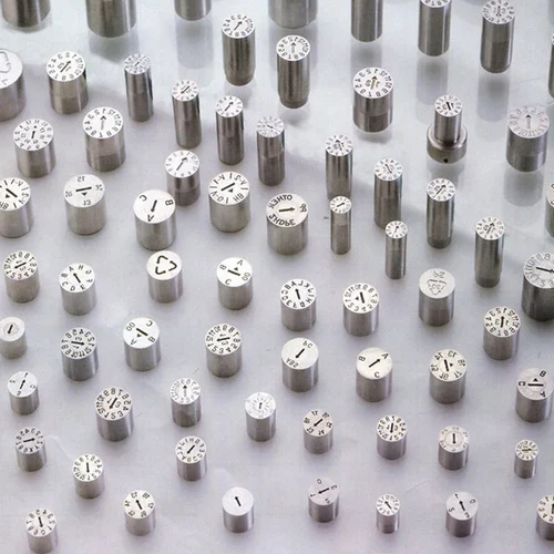 Custom Mold Date Stamps - Steel/Alloy Marking Inserts