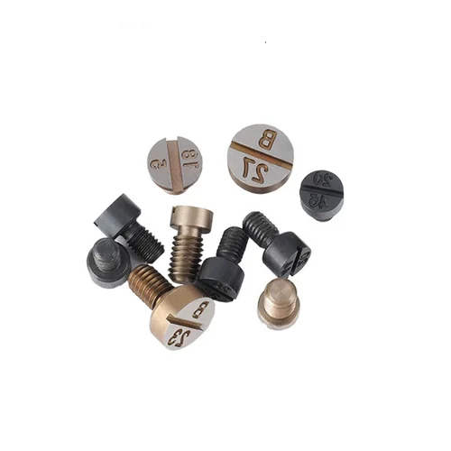 Custom Mold Date Stamps - Steel/Alloy Marking Inserts