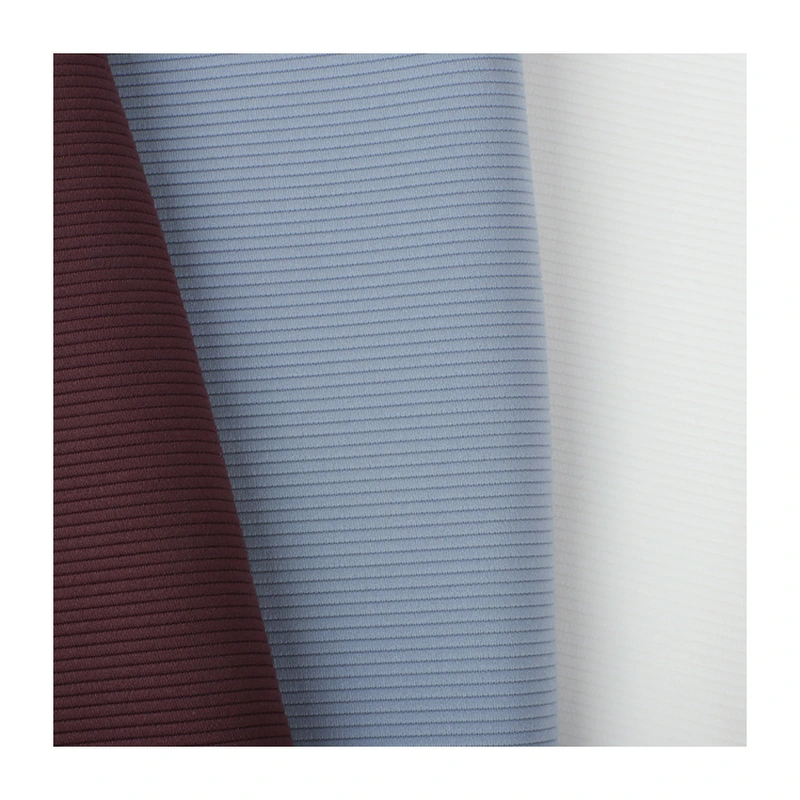 N/SP Stripe Sports Knit Fabric