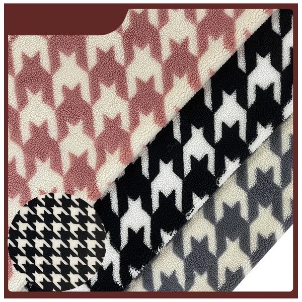 Poly Jacquard Sherpa Fleece