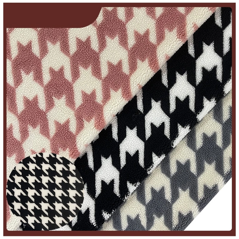 Poly Jacquard Sherpa Fleece