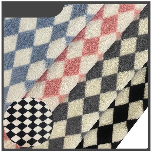 Poly Jacquard Sherpa Fleece