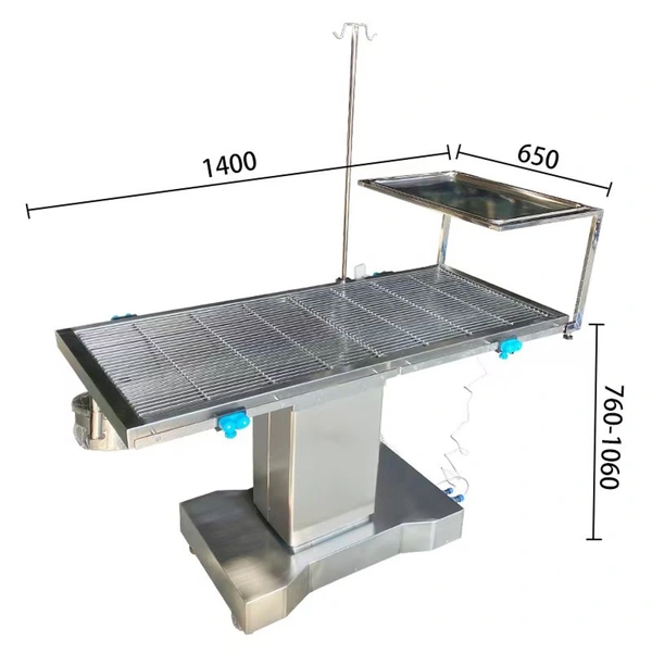 Vet operating table