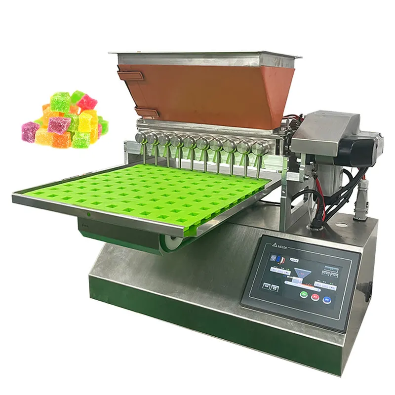 Table Top Small Candy Gummy Machine Manual Chocolate