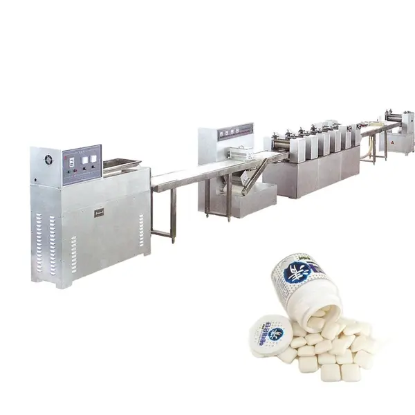 linha de produção automática de goma de mascar xilitol