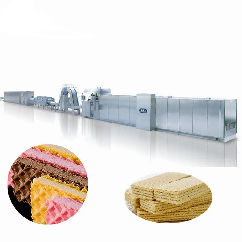 полностью автоматическая линия по производству вафельного печенья