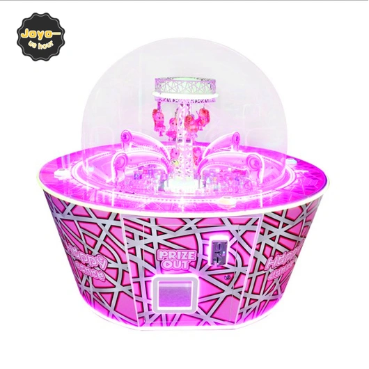 High Quality 4 Player Sweet Design Push Win Lucky Box Arcade Candy Vending Game Coin Operated Prize Machine For Sale