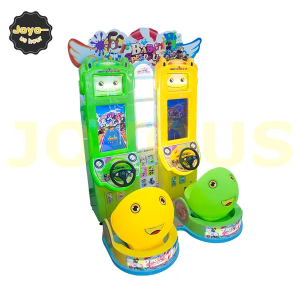 kids video racing game machine
