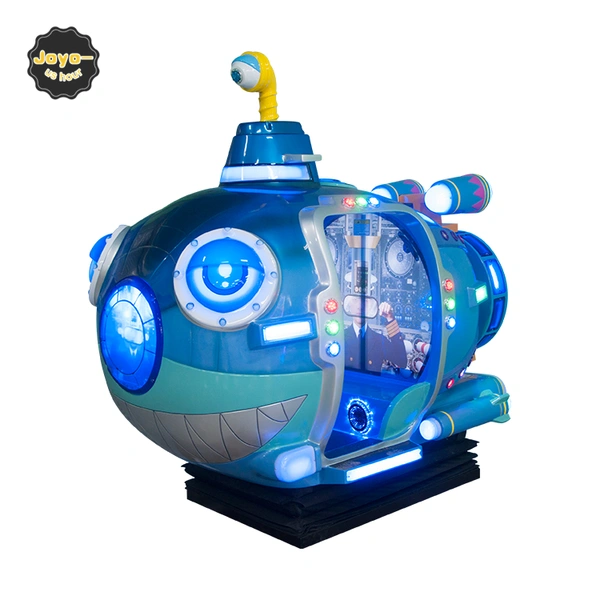 submarine big size kiddie ride with video game