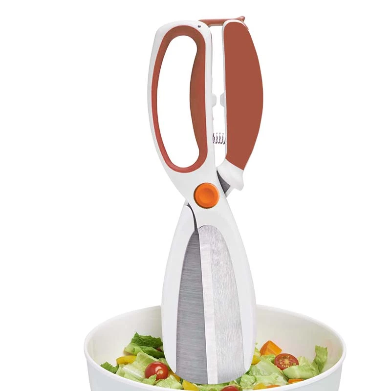 New design salad scissors  , factory price salad scissors 2023