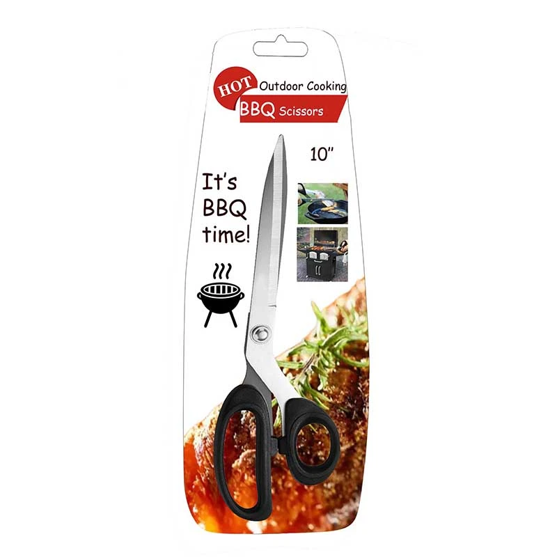 Long Blades BBQ Shears good for BBQ cooking