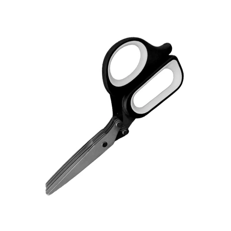 Multi-Blades Herb scissors with  brush