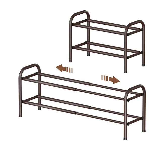 2-Tier Expandable Shoe Rack